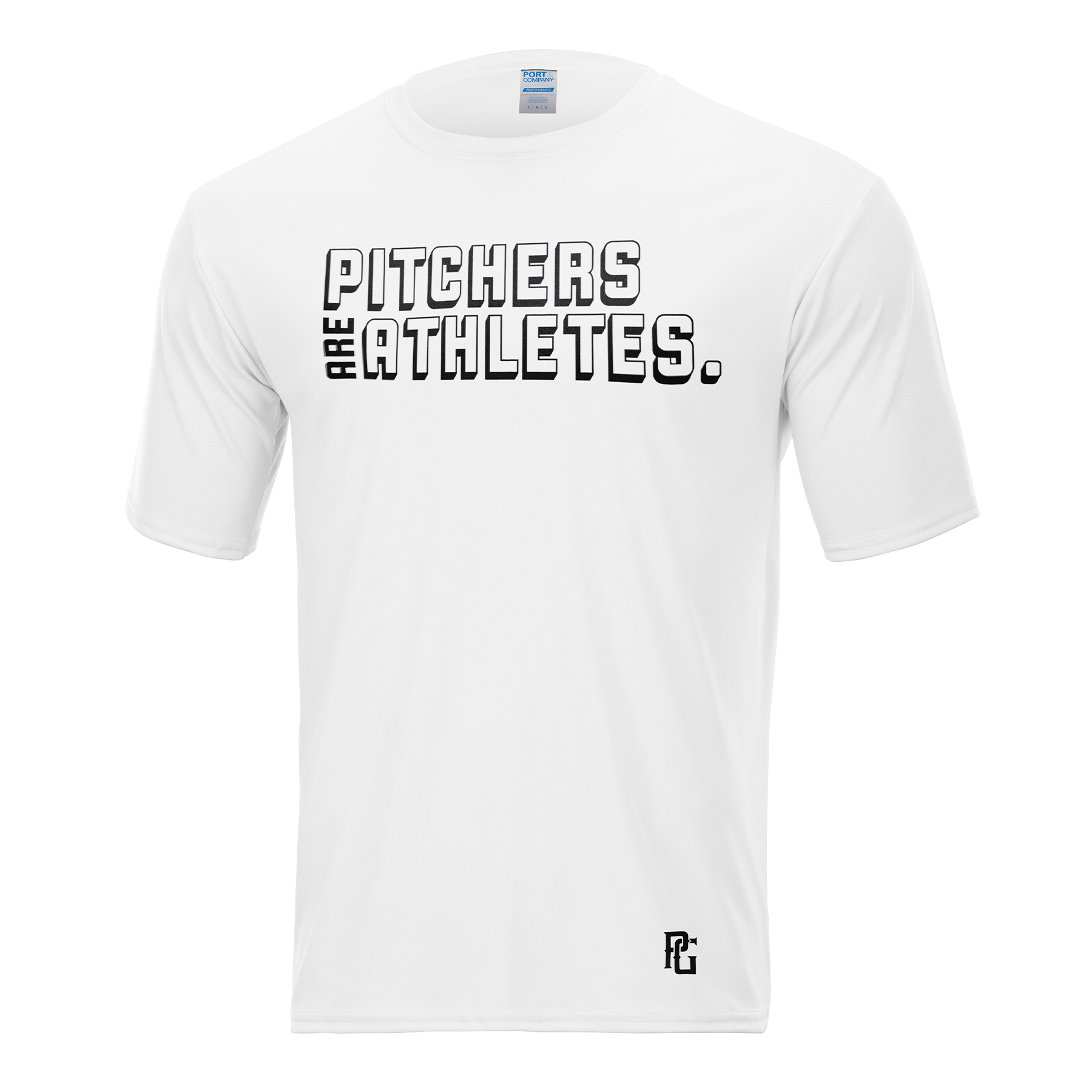 YOUTH PITCHERS ARE ATHLETES PERFORMANCE TEE