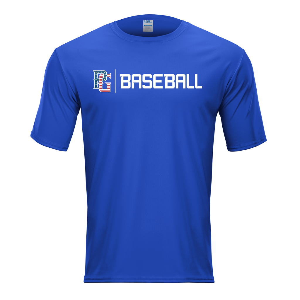 YOUTH USA BASEBALL PERFORMANCE TEE